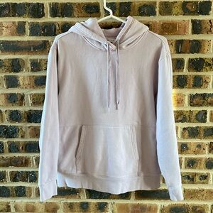 Athleta Women’s Easy Fleece soft cotton blend hoodie, kangaroo pocket, Women’s M